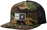 Hurley Men's Standard M Natural 2.0 Trucker Hat, Size One Size, Camo/Black