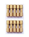 Brass Corby Bolts Fasteners, EDC Knives Maker Pivot Pin Rivets,DIY Knife Handle Studs Screws,Pack of 10 (6.8mm)