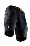 Storelli BodyShield Unisex Goalkeeper Sliders 2.0 | Padded Soccer Sliding Undershorts | Enhanced Lower Body Protection | Black | Youth Medium