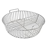 only fire Stainless Steel Charcoal Ash Basket Fits for X-Large Big Green Egg Ceramic Grills