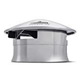 SMOKEWARE Vented Chimney Cap  Compatible with The Big Green Egg, Stainless Steel Replacement Accessory