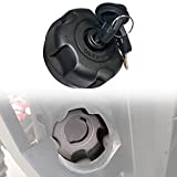 Sukemichi Locking Gas Cap for Boat, Anti-Theft Fuel Door Cover Gas Tank Doors Locks for Polaris RZ Ranger 900 1000 XP PRO XP Sportsman, Replace for# 5433687/5435534/5450389/5439075