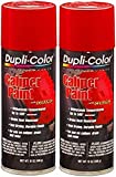 Dupli-Color BCP100 Red Caliper Paint with Ceramic 12 oz. Aerosol (2 Pack)