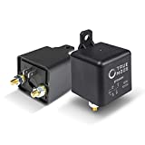 12V DC 120 Amp Split Charge Relay Switch - 4 Terminal Relays for Truck Boat Marine