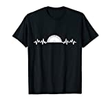 Carpenter Woodworking Saw Heartbeat T-Shirt