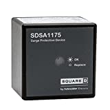 Square D - SDSA1175CP Surge Protector, Black