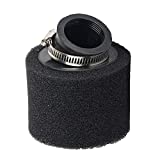 HIFROM 38mm 45 Degree Angled Double Foam Air Filter Replacement for 90cc 110cc 125cc 140cc 4 Stroke ATV Pit Dirt BikeAir Cleaner