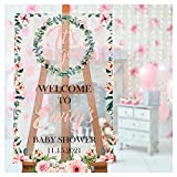 Personalized Baby Shower Sign - Baby Shower Welcome Sign - Custom Fall Season Design for Baby Shower Party Decoration - Baby Shower Signs