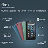 Fire 7 tablet, 7" display, 16 GB, (2019 release), Black