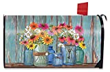 Farm Fresh Flowers Spring Large Mailbox Cover Oversized Briarwood Lane