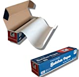 White Butcher Paper Roll 17" x 1800" (150ft) with Dispenser Box Ideal for BBQ Smoking Wrapping of Meat of All Varieties, Arts & Craft Projects, Unwaxed, Unbleached, Uncoated, Made in USA