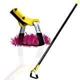 DonSail Hula Hoe Garden Tool for Weeding 30-70 Inch, Steel Handle, Black