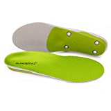 Superfeet GREEN Professional-Grade High Arch Support Orthotic Shoe Inserts for Maximum Support Insole, Green, 9.5-11 Men / 10.5-12 Women
