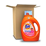 Tide with Downy Laundry Detergent Liquid Soap, High Efficiency (HE), April Fresh Scent, 59 Loads (92 Fl Oz)