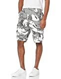 Wrangler Authentics Men's Premium Twill Cargo Short, White Camo, 38