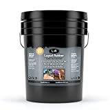 Liquid Rubber Cool Foot Deck Coating - Solar Protection Deck Paint, Non-Toxic Multi-Surface Decking Sealant, Easy to Apply, Misty Gray, 5 Gallon