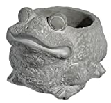 Classic Home and Garden 9/3462/1 Cement Buddies Frog Planter, Large Natural