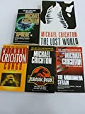 Michael Crichton Set (Sphere, Congo, The Andromeda Strain, The Lost World, Jurassic Park)