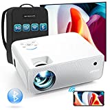 ONOAYO 5G WiFi Projector 9800L 400 ANSI lumens Full HD Native 19201080P Bluetooth Projector, 50 4P/4D Keystone Support 4K&Zoom, Full Sealed Optical/LCD/LED/Home/Outdoor Wireless Portable Projector