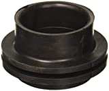 ICON 12483 Holding Tank Fitting - 1-1/2" Rubber Grommet, Black