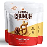 Catalina Crunch Mix Traditional Keto Snack Mix | Keto Friendly, Low Carb, Protein Snacks, 6Oz (Pack Of 3)