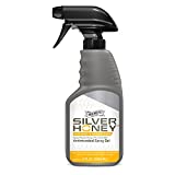 Absorbine Silver Honey Hot Spot & Wound Care Spray Gel, Manuka Honey & MicroSilver BG, Medicated Skin Care & Itch Relief for Dogs, Cats, Small Animals, 8oz Bottle