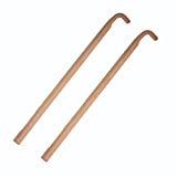 Lehman's Plow Handles for Low and High Wheel Cultivators Hardwood 48" x 8.5", USA Made, Set of 2