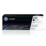 Original HP 410X Black High-yield Toner Cartridge | Works with HP Color LaserJet Pro M452 Series, HP Color LaserJet Pro MFP M377, M477 Series | CF410X