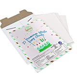 Splendid Sensations - 25 Count Edible Paper, Sugar Paper, Wafer Paper Edible Sheets, Frosting Sheets, Edible Image Paper Icing Sheets