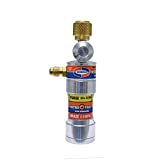 Uniweld NV1 Nitro Vue Flow Indicator with 1/4" Flare Fittings Single-Gas Flowmeter, Regular, Silver