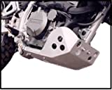Kawasaki KLR 650 SW Motech Crash Bar Compatible Version Full Protection Skid Plate Constructed with 3/16" 5052 H-32 Aluminum. All mounting hardware included. by Ricochet