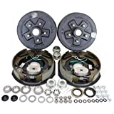 Southwest Wheel 3,500 lbs. Trailer Axle Self Adjusting Electric Brake Kit 5-4.5" Bolt Circle