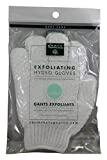 Earth Therapeutics Exfoliating Hydro Gloves White - 1 Pair