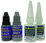 K Tool International Q Bond Adhesive Kit, Repairs And Reinforces, Plastics, Metals KTI90002