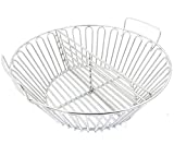 ZBXFCSH 13.5'' Charcoal Ash Basket Fits for Large Big Green Egg Grill, Kamado Joe Classic, Pit Boss, Louisiana Grills,Primo Kamado Grill and Other Grills.