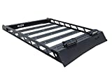 n-FAB | T102MRF | Roof Rack, Aluminum Modular Roof Rack, Textured Black, 10-21 Toyota 4 Runner SUV