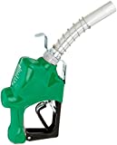 Husky 045710N-16 New 1GS Heavy Duty Diesel Nozzle with 3-Notch Hold Open Clip, Full Grip Guard, BP Green Hand Guard and Hanging Hook