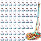 30 Pieces Hand Throw Streamers White Throw Streamers No Mess Confetti Crackers Poppers for Wedding, Birthday, Graduation Party Favors