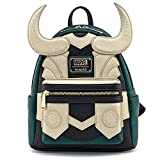 Loungefly Marvel Avengers Loki Cosplay Faux Leather Womens Double Strap Shoulder Bag Purse