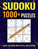 1000+ Sudoku Puzzles for Adults: A Book With More Than 1000 Sudoku Puzzles from Easy to Hard for adults.