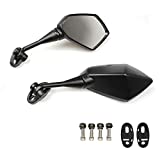 Mamiko Motorcycle Rear View Mirrors Compatible with CBR300R CBR500R CBR600 F4 F4I CBR600RR CBR1000RR CBR900 CBR919 CBR929 CBR954 VTR1000 GT125R GT250R GT650R GT650S Rear Mirror Replacement