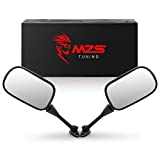 MZS Motorcycle Rear View Mirrors Compatible with CBR250R 2011-2017/ CBR300R 2015-2018/ CBR500R 2012-2017/ CBR600RR 2003-2016/ CBR1000RR 2004-2007