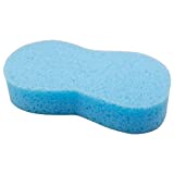 Lantee Large Car Wash Sponge - 1 Piece Big Sponge for Car/Bike/Motorcycle Washing Cleaning, Kitchen Cleanup, Water Game (Blue)