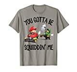 Nintendo Mario Kart You Gotta Be Squiddin Me Graphic T-Shirt