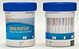 DrugConfirm Advanced 12 Drug Urine Test Kit Cup WITH 80 Hour EtG Alcohol Detection (25)(EtG/COC/THC/OPI/AMP/mAMP/MDMA/BZO/BAR/MTD/OXY/BUP)(Multiple Quantities)