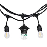 TIKI Brand Bitefighter Outdoor LED Weatherproof Proven Mosquito Repellent String Lights 36 Ft, Includes 3 Replaceable Repellent Pods