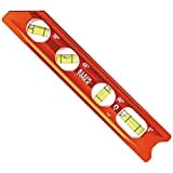 Klein Tools 935RB Level, 8-Inch Torpedo Level with Rare Earth Magnet and Tapered Nose, High-Viz