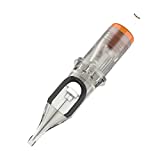 EZTAT2 Revolution Tattoo Cartridge Needles 7RS #12 Regular Round Shader Long Taper 20Pcs for Rotary Tattoo Machine Supply