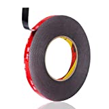 3M Double Sided Tape, Waterproof Heavy Duty Foam Tape, 36.5FT Length, 0.4 Inch Width for Car, Home Decor, Office Decor