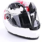 Universal Motorcycle Helmet Electric Wiper,Motor Helmet Windshield Wiper for Most Visor